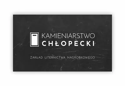 Kamieniarstwo Chłopecki - Zakład Liternictwa Nagrobkowego